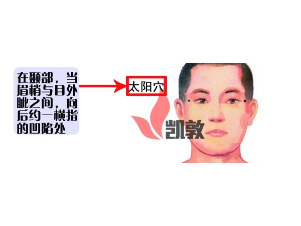 【凱敦穴位知識】太陽穴