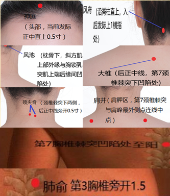 頸椎病穴位